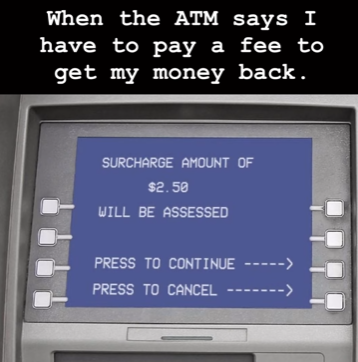 Photo of No ATM Fees