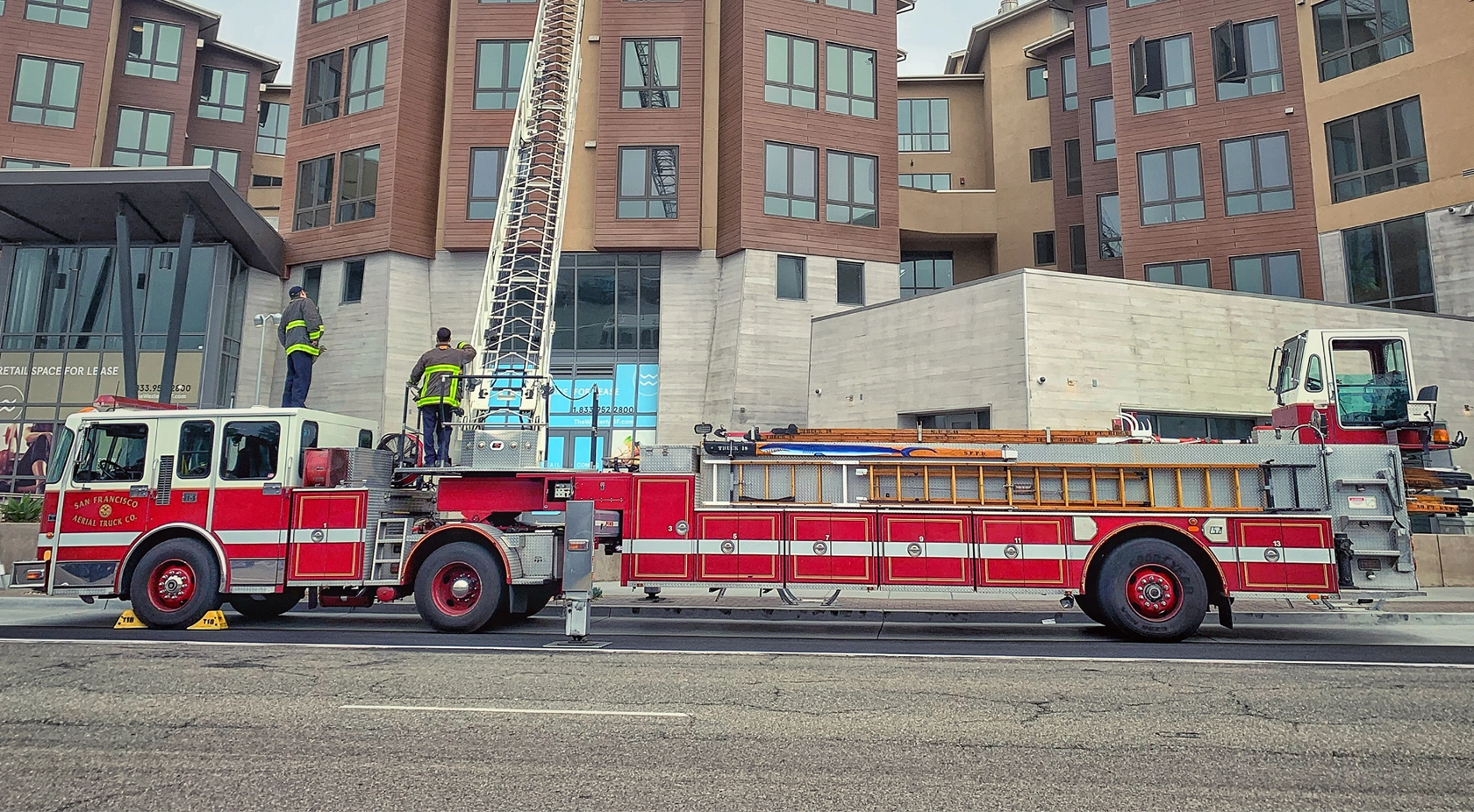 SFFD fire truck