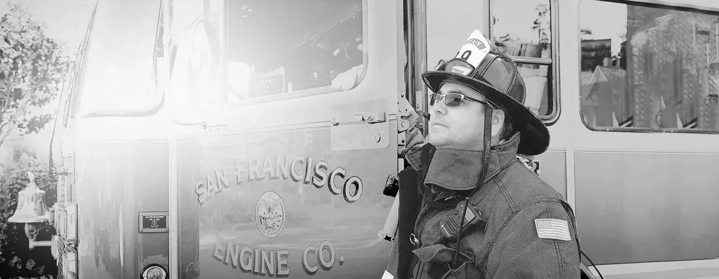SF Firefighter rescuing you from bad banks.