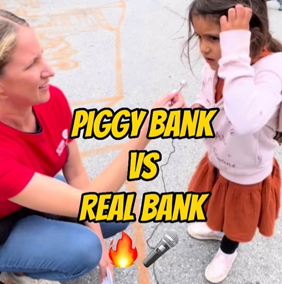 Photo of Tiny Mic - Piggy Bank vs Real Bank